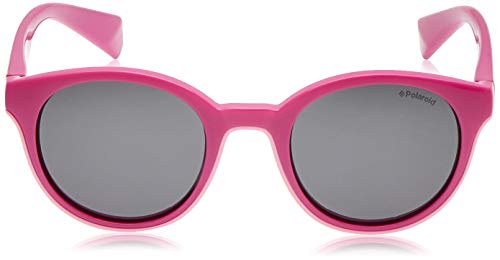 Polaroid KIDS Kinder Brille PLD 8036/S Größe 42-19 mm Fuchsia polarisiert – Ansicht 2