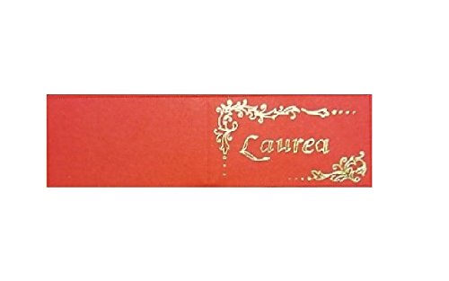 100 PCS Little notes card bonbonniere Degree RED