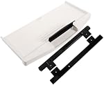 Totority Sliding Keyboard Tray Plastic and Large Bearing Space with Ergonomic Typing Angles Under Desk