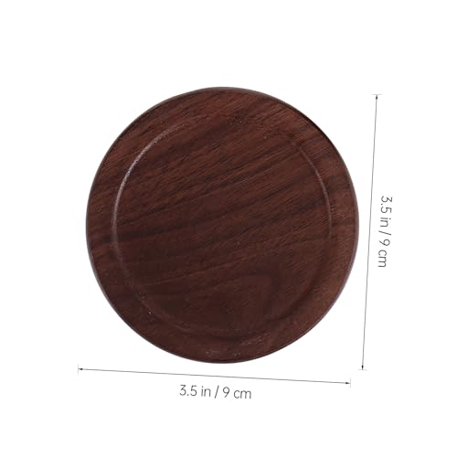 Protège-table robuste en bois rond au design soigné - 3