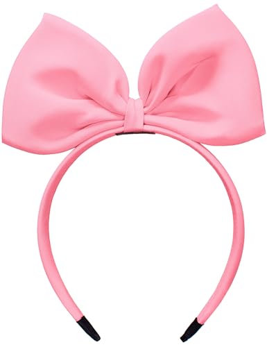 AgeCostume Hair Band Bow Headbands Headdress Perfect Hair Accessories For Halloween Cosplay Costume Accessories(Pink)