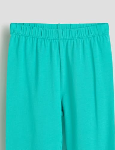 Image of Amazon Brand - Symbol Girl's Cotton Jersey Stretchable Leggings | Ankle Length | Aged 2-14 Years