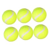 HONMEET de Tenis para Entrenamiento Y Juego en Cancha Paquete de 6 de Alta Elasticidad Accesorio de Tenis Compatible con Máquina