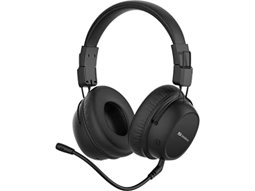 Sandberg Bluetooth Headset ANC FlexMic, Black/White, uni