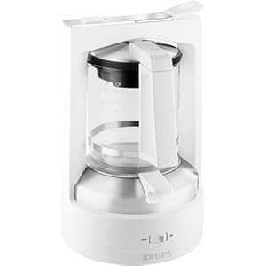 Krups KM468210 T8.2 Cafetière vapo pression Blanc