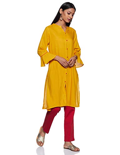 Image of ABOF Women's Rayon Straight Kurta
