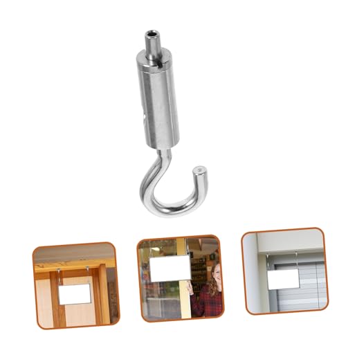 Kit de 5 tensores resistentes para cable de acero CHILDWEET para suspensión con gancho y ojal, versátil para iluminación, maquinaria y exhibiciones miniatura 7