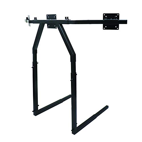 Racing Steering Wheel Stand,Three display screen stand，Professional Driving Simulator Cockpit Suitable with PS4 PS3 Xbox Logitech