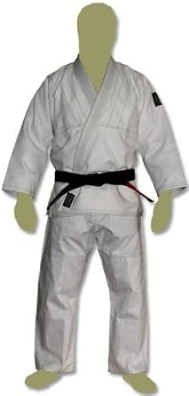 Ring to Cage NO PATCH Brazilian Jiu Jitsu Kimonos - White A2, White