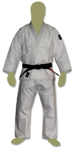 Ring to Cage NO PATCH Brazilian Jiu Jitsu Kimonos - White (A2, White)