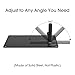 WishDirect Golf Swing Trainer System, Angle Adjustable Steel Alignment Stick Holder with 2 Foldable Direction Indicator Sticks for Practising Aiming Putting Swing
