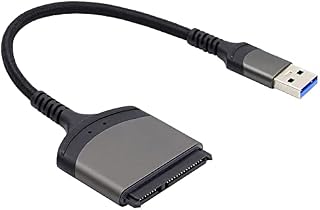 NFHK 5 Gb/s USB 3.0 Typ-A na SATA 22-pinowy kabel adaptera do sterownika dysku twardego SSD 2,5"