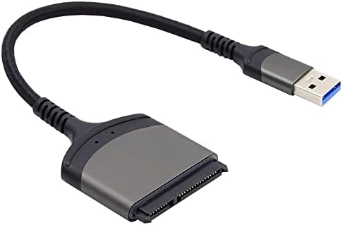 NFHK 5 Gb/s USB 3.0 Typ-A na SATA 22-pinowy kabel adaptera do sterownika dysku twardego SSD 2,5"