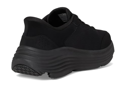 Skechers Men's Hands Free Slip-ins Max Cushioning Endeavour - Cardova Sneaker, Black/Black, 10.5