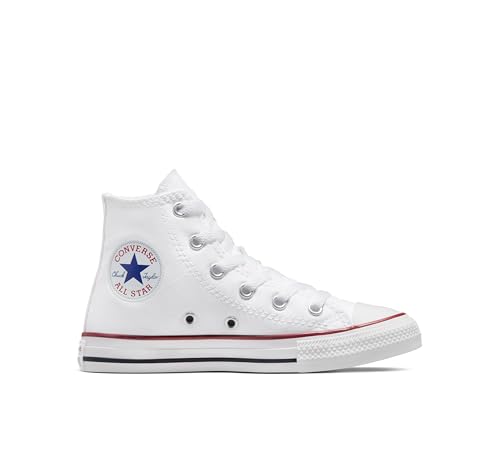 Converse All Star Hi Canvas Sneakers, Optical White, 42.5 EU