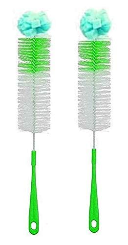 JAGMOOLYA Products Long Bottle Cleaning Brush for Clean of Bottles Bottle Cleaning Brush Glass and Bottle Plastic Cleaning Brush Water Bottle Cleaner Tool Nylon Brush (Pack of (2)-image-22