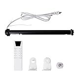 Blindsmart Smart Blinds Motor Roller Shade Motor with Remote Control for Motorized Roller Blind, Smart Life/Tuya APP Control, Alexa, for 38 mm (1-1/2 inch) Tube (Motor with 9-Channel Remote)