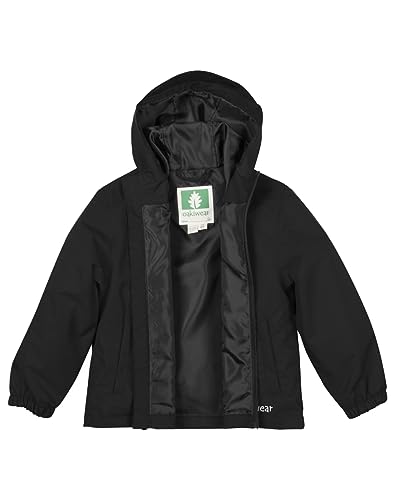 OAKI Rain Wind Shell Jacket for Kids/Toddlers, Waterproof, Breathable, Lightweight with Hood2