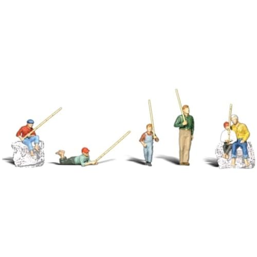 Gone Fishing figurines Woodland Scenics N WOOA2179 haute précision