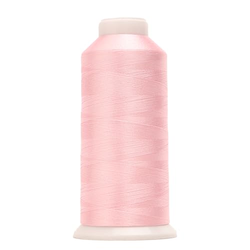 Image of High Tenacity Polyester Embroidery Machine Thread 40WT(120D /2) 4000M Per Spool for Commercial and Domestic Embroidery Machine (Baby Pink-1815)