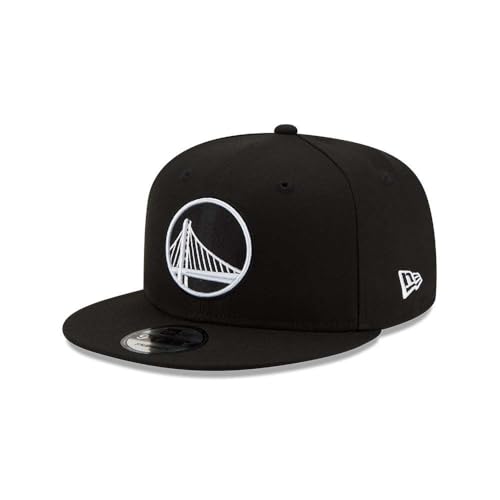 New Era 950 Golden State Warriors Snapback Cap, NBA TEAM-BASIC SNAPBACK, GOLDEN STATE WARRIORS, Black, One Size, Black, One Size