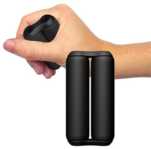 Image of Roller - Handheld Fidget Toy for Adults | Help Relieve Stress, Anxiety, Tension | Promotes Focus, Clarity | Compact, Portable Design (Junior Size /ABS Plastic, Black)