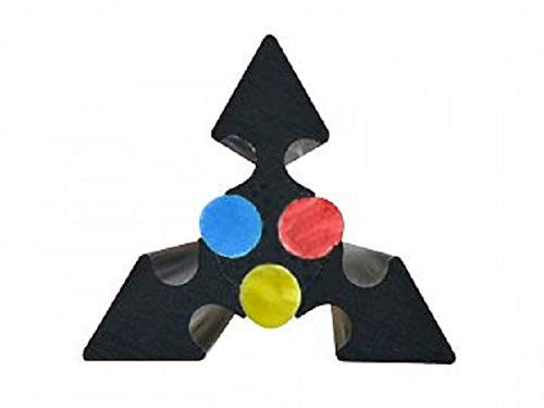 Faithfull Prestige Tri-Scale Engineer Rule Black Aluminium 300mm