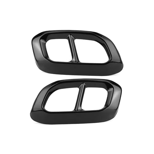 Embout d'chappement Mercedes GLC en acier inoxydable double canule de pot de queue