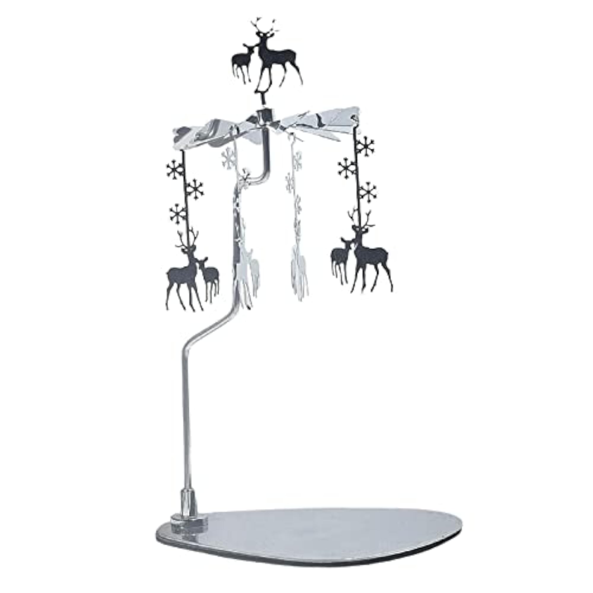 Rotary Candle Holder Tea Lights for Holiday Decor