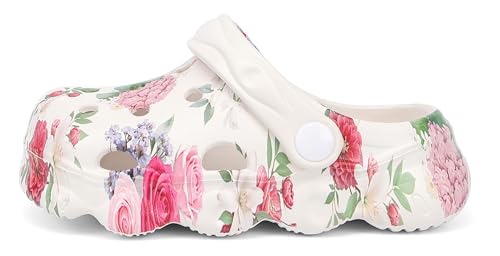 Image of INMINPIN Kids Cute Clogs Cartoon Garden Shoes Boys Girls Slides Slippers Indoor Outdoor Children Water Shower Beach Pool Sandals