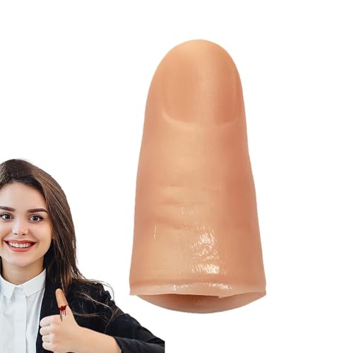 Fake Thumb, Disappearing Simulated Magic False Finger, Realistic Magic Props For Halloween,holiday Parties, Thumb Tip For Stage 