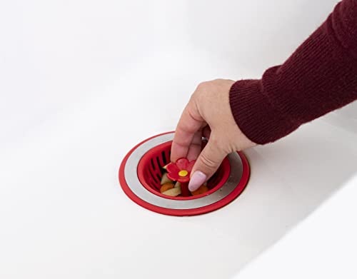 Colador para fregadero Joie Bloom en acero inoxidable miniatura 5