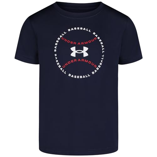 Image of Under Armour Boys' Short Sleeve Baseball Graphic T-Shirt Relaxed Fit