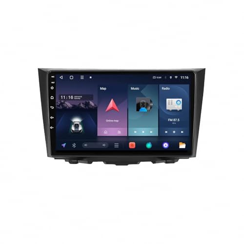 Adiós a perderse: Navegador GPS para Suzuki Kizashi con manos libres Bluetooth 2 DIN