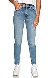 Only Onlveneda Life Mom Jeans Rea7452, Denim Blu Chiaro, 31W / 32L Donna