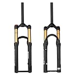 BOLANY 20/24inch Bike Suspension Air Fork 28.6mm(1-1/8inch)*220mm Thread-Less...