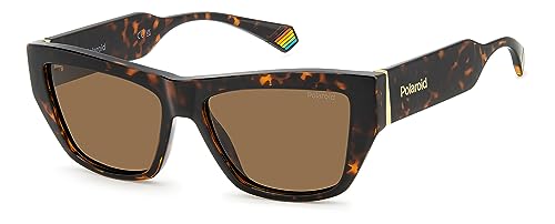Lunettes de soleil Polaroid PLD 6210/S/X monture havana légère et verres grand confort