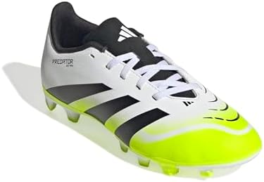 adidas JH8868-C Predator Club Fg-Mg J Çocuk Spor Ayakkabı Beyaz - Görsel 4