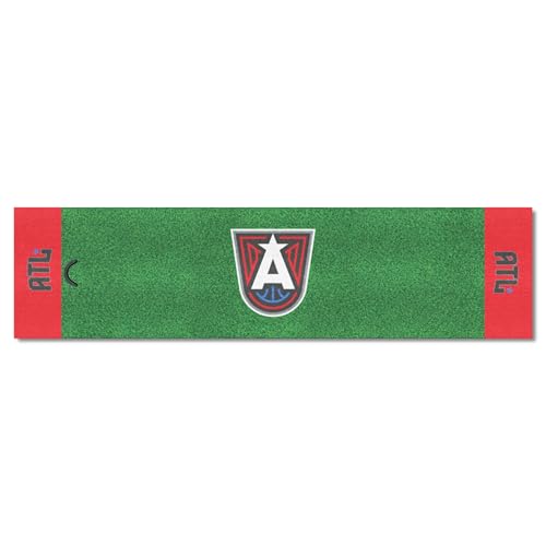 FANMATS 44737 WNBA - Atlanta Dream Putting Green Mat | Green | 18