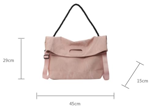 Casual Large Capacity Foldable Tote Bag for Women Commuter Handbag Adjustable Straps Shoulder Cross Body Bags 20252