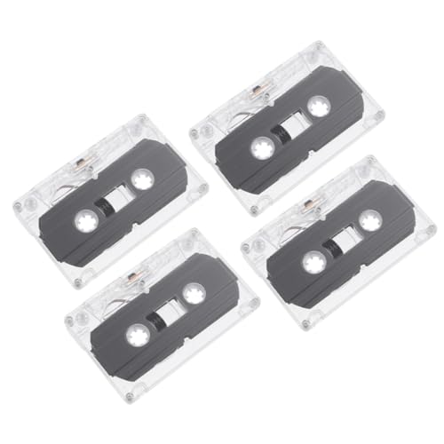 Cassettes audio vierges avec boîtier transparent lot de 16 pièces durables