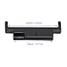 Watch Band Adapter Set, 4 Pairs Metal Connectors, 18-22mm, Black