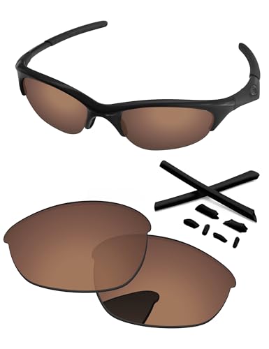Image of Replacement Lenses & Rubber Kits for Oakley Half Jacket 60mm Sunglass - Precision Fit, UV Block & Impact Resistant
