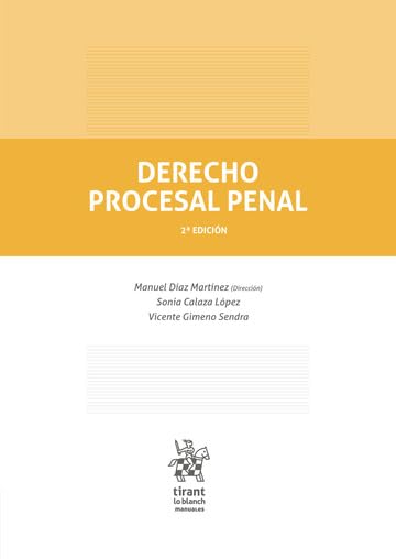 Derecho Procesal Penal 2ª Edición (Manuales)