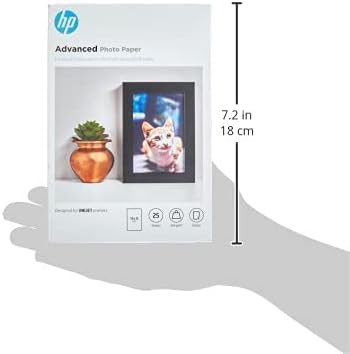 Miniatura 2 de HP Q8691A - Papel fotográfico brillante avanzado (3.9 x 5.9 in, 8.82 ozm, 8.82 ozm)