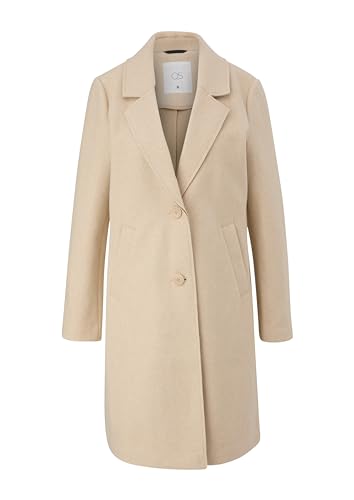 s.Oliver Damen 2140313 Mantel, Beige 81w0,S