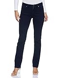 Straight Leg Wrangler Damen Jeans Straight Blueblack, Blau (Blueblack 51L), W34/L32