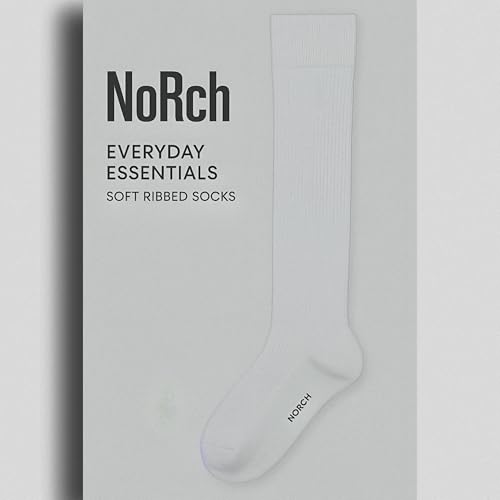 Image of Women's White Crew Socks - Soft Cotton Athletic Crew Socks, Breathable Stretch Fit for Casual Wear, Gym & Everyday Comfort (Size 6-10)