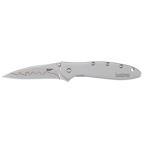 image for Kershaw Leek Pocket Knife, 3 inch Composite Blade, Great EDC Folding K