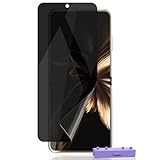 Zerrshoo Protector de Pantalla para Huawei P50, Privacidad Película Protectora 1 Piezas [No es de Cristal Templado], Anti-Espía, Antiarañazos, Antihuellas, Cobertura Completo, Instalación Fácil